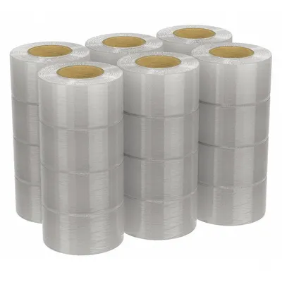 OEM APPROVED VENDOR Reusable Handle Stretch Wrap, Clear, 2 in x 650 ft, 24-Pack