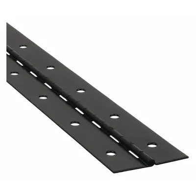 OEM Steel Full Surface-Mount Piano Hinge, 48 in Leaf Ht, 1 in Leaf Wd - Full Surface-Mount Piano Hinges