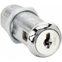 Cam Lock: Std Keyed Cam Lock, Keyed Alike, Zinc Die-Cast, Chrome-Plated, 1 1/2 in Straight Cam Lg (MPN G CR17501203PCSM2)