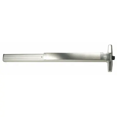 VON DUPRIN EL33A-EO 3 US28 Rim Exit Device, Aluminum, 3 ft Door Width - Rim Push Bars
