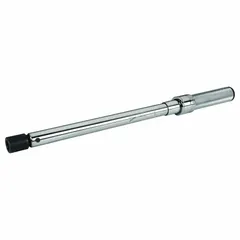 This WILLIAMS torque wrench features a J Shank drive size and a torque range of 10 ft-lb to 50 ft-lb. Its interchangeable head design allows use with various fastener types in assembly, maintenance, and repair tasks.