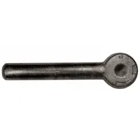 KEN FORGING Rod End Blank: Steel, Plain, 1 in Shank Dia, 12 in Hole Center-to-End Lg (MPN 10J-B7)