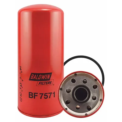 BALDWIN FILTERS Fuel Filter: Spin-On, 5 1/16 in Outside Dia, 1 1/2"-16 Thread Size - Spin-On Fuel Filters