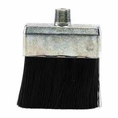 This shank brush is designed for applying oil to chains, cables, and other moving components in industrial machinery. It delivers lubricant directly to the contact surface to reduce wear. Suitable for use in machining, material handling, and power transmission applications.