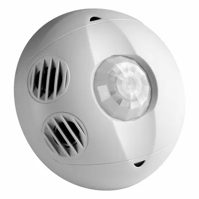 LEVITON Occupancy Sensor Lighting Control: LED, Passive Infrared (PIR)/Ultrasonic - Ceiling-Mount Occupancy Sensors