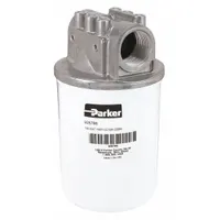 PARKER Hydraulic Spin-on Filter: 50 gpm Max. Flow, 150 psi Max. Pressure, Fiberglass (MPN 50AT110BBPCN20H)