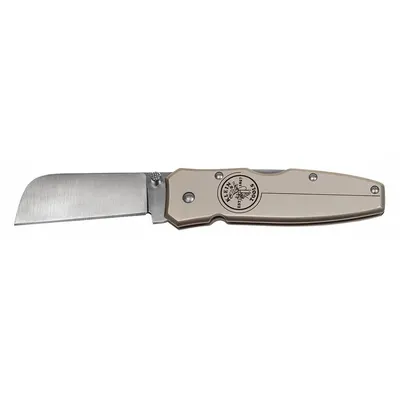 KLEIN TOOLS Lightweight Lockback Knife: 2 1/2 in Blade Lg, 3 1/2 in Closed Lg - Manually-Opening Folding Knives