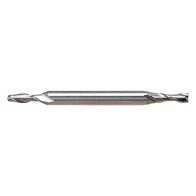 YG-1 Square End Mill: High Speed Steel, TiN Coated, Double End, 2 Flute, 5/32" Mill Dia - Double-End High-Speed Steel Square End Mills