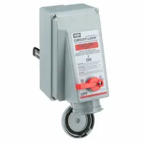 HUBBELL Mechanical Interlock: 480V AC, Three Phase, 100 A, 3 Pole, 4 Wire (MPN HBL4100MI7W)