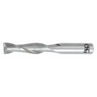 OSG Square End Mill: Carbide, TiAlN Coated, 4 Flute, 6 mm Mill Dia, 28 mm LOC - General Purpose Carbide Square End Mills
