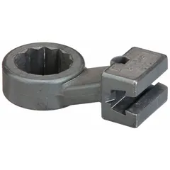 Interchangeable torque wrench head with 12-point box end configuration for 9/16 in fasteners. Designed for use with compatible torque wrench handles in industrial assembly, maintenance, and repair applications requiring precise torque control.
