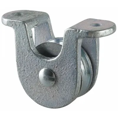 PEERLESS Pulley Block: Open Deck Pulley Block, Mounted, Upright Mount, Lifting/Pulling - Upright-Mount Pulley Blocks