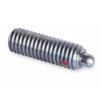 TE-CO Spring Plunger: Hex, SS Body & Plunger, M5x0.8, 5 N to 17 N Nose Force, 10 PK (MPN 69703X01)