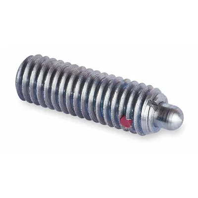 TE-CO Spring Plunger: Hex, SS Body & Plunger, M5x0.8, 5 N to 17 N Nose Force - Hex-Drive Spring Plungers