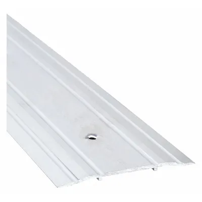NATIONAL GUARD 513-3 Aluminum Saddle Threshold, 3 ft, Fluted - Saddle Thresholds