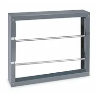 DURHAM MFG Wire Spool Rack: 2 Spindles, 26 in x 5 7/8 in x 21 9/16 in, For 10 in Max Spool Dia (MPN 384-95)