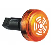 WERMA Buzzer: 24V DC, 1 15/16 in Overall Wd, 2 29/32 in Overall Lg, 2 29/32 in Overall Ht, LED (MPN 15030055)