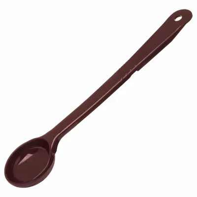 CARLISLE Portion Control Spoon: 1.5 oz Capacity, Acetal, Solid, Brown, NSF Certified - Portion Control Spoons