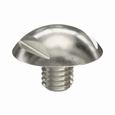 KIPP Machine Screw: M5x0.80 Thread Size, 6 mm Lg, Truss Head, Spanner, 316, Stainless Steel - Hygienic Truss-Head Panel Screws