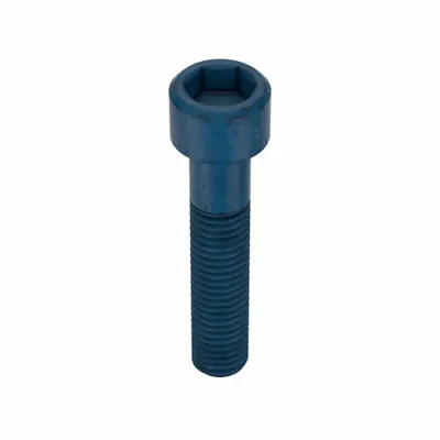METRIC BLUE Socket Head Cap Screw: M10x1.50 Thread Size, 50 mm Lg, Std, Blue Phosphate - Metric System Standard Socket Head Cap Screws