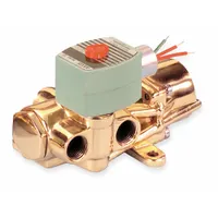 REDHAT Solenoid Valve: 4-Way, 1/4 in Pipe Size, 24V DC, Explosion Proof/Watertight, Brass Body (MPN EF8344G07024/DCDD)