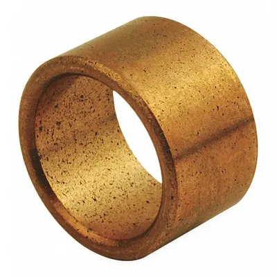 Dayton Sleeve Bearing: Bronze, SAE 841, 7/16 in Bore, 9/16 in OD, 1/2 in Lg, Turbo 68 - Lubricated General Purpose Metallic Sleeve Bearings