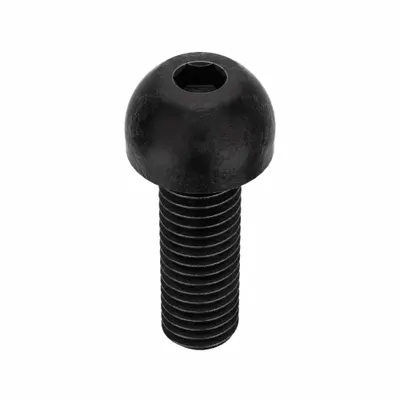 KERR LAKESIDE Socket Head Cap Screw: 1/2"-13 Thread Size, 1 1/2 in Lg, Button, Black Oxide - Button Head Socket Cap Screws