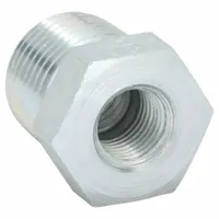 Hydraulic Hose Adapter: 1 in x 3/8 in Fitting Size, Male x Female, NPTF x NPTF, Rigid, Straight (MPN 2081-16-6S)