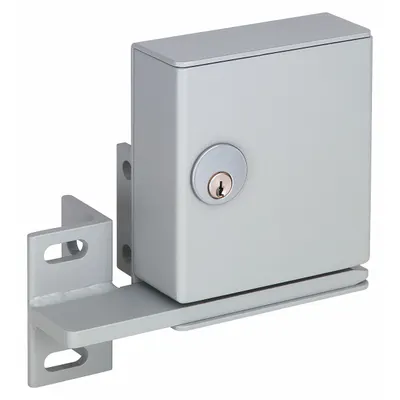 SDC GL160AI Gate Magnetic Lock, Steel, 5 in H x 2 in W, Instantaneous Release - Gate Magnetic Locks