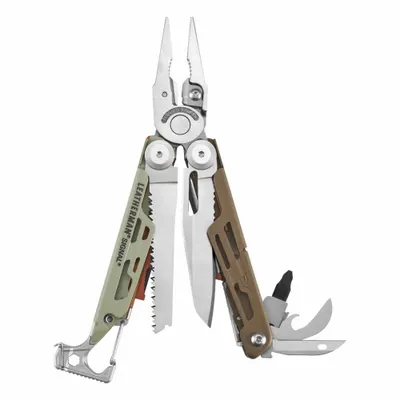 LEATHERMAN Multi Tool Plier: Multi-Tool Plier, 19 Tools, 19 Functions, 4 1/2 in Closed Lg - Multi-Tools with Fold-Out Pliers