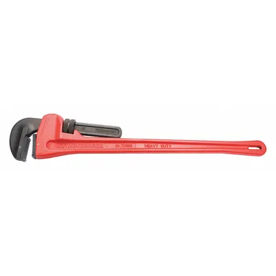 ROTHENBERGER Straight Pipe Wrench, 60 in, 8 in Jaw Capacity, Serrated - Straight Pipe Wrenches