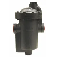 Steam Trap: Cast Iron, 1 1/4 in FNPT, 9,825 lb/hr, 30 psi Max., 450°F Max., Strainer Not Included (MPN IB15-5-30)