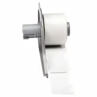 Pre-Cut Label Stock Roll: 2 in x 1 in, 1 in x 2 in, Polyester, Permanent Adhesive, Gray (Matte) (MPN M7-20-428)