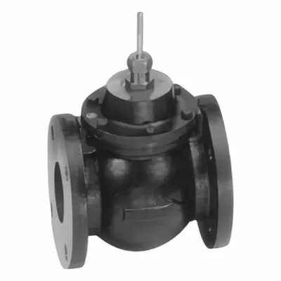 JOHNSON CONTROLS Hydronic Globe Valve: 2-Way, 83 CV Flow, 3 in Flanged, Cast Iron Body - 2-Way Flanged Connection Globe Valves