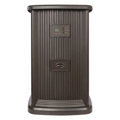 AIRCARE Portable Humidifier: Evaporation, 7.5 gal Daily Humidification Output, Cool - Cold Water Evaporative Portable Humidifiers