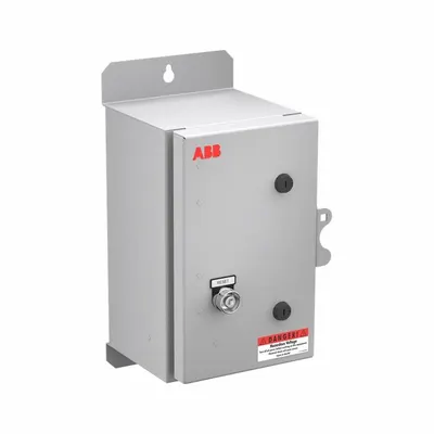 GE Magnetic Motor Starter: Non-Reversing, 3 Poles, NEMA Size 0, 18 A - Enclosed Non-Reversing Starters with Thermal Overloads