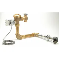 ZURN Automatic Flush Valve: AquaVantage®, 1.28 gpf Gallons per Flush, Battery, 14 in Rough-In, Back (MPN ZER6140AV-HET-11L)