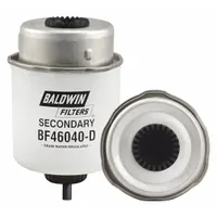 BALDWIN FILTERS Fuel Filter Element: Cartridge, 5 7/16 in Overall Lg, 3 1/8 in Outside Dia, Diesel (MPN BF46040-D)