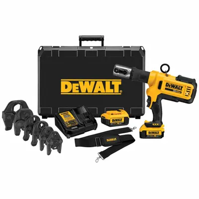 DEWALT Press Tool Kit: 20V MAX*, Std, Pistol Grip, For 1/2 in to 2 in Pipe - DEWALT Press Fitting Tools