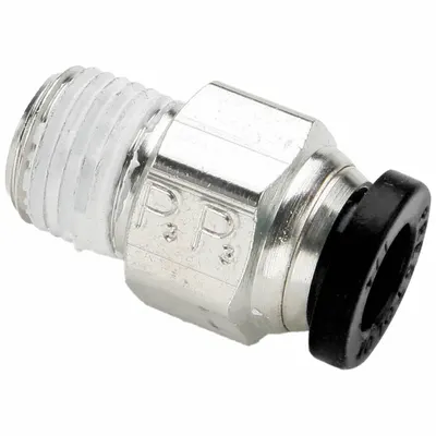 PARKER Nickel-Plated Brass Tube Fitting - Nickel-Plated Brass Tube Fittings