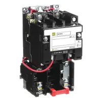 SQUARE D Magnetic Motor Starter: Non-Reversing, 2 Poles, NEMA Size 1, 27 A, 240V AC Coil (MPN 8536SCO1V03)