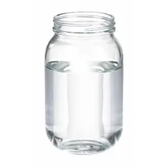 This 500 mL clear wide mouth round glass bottle is designed for general laboratory storage, mixing, and sampling of liquids and powders. The wide 63-400 mm screw closure opening facilitates easy filling and cleaning. Colorless glass allows clear visibility of contents. Supplied without closure or closure liner.