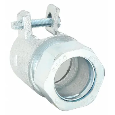 RACO Combination Conduit Coupling: Iron, 3/4 in Trade Size, 1 13/16 in Overall Lg - Combination Conduit Couplings