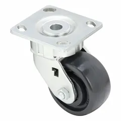 ALBION Plate Caster: Swivel, No Brake, Polyolefin, 4 in Wheel Dia., 2 in Wheel Wd, Slot, Rectangle (MPN 18SE04228S). Key specifications — attr1100118: ALBION; attr1172982: Swivel.
