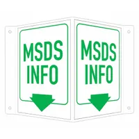Safety Sign: Aluminum, Mounting Holes Sign Mounting, 6 in x 7 1/2 in Nominal Sign Size (MPN LCVB-0023-NA_4x6)