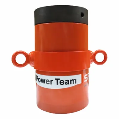 POWER TEAM Hydraulic Cylinder: 150 ton Nominal Capacity, 2 in Nominal Stroke Lg, 30.68 sq in - General Purpose Lock Nut Rams