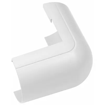 D-LINE 90 Degree External Elbow: D-Line Maxi Raceway 2 in x 1 in - 90 Degree Elbows for Nonmetallic Single-Channel Raceways
