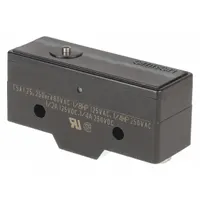 OMRON Snap Action Switch: Pin Plunger Actuator, 1NO/1NC, Screw (MPN Z-15G-B7-K)