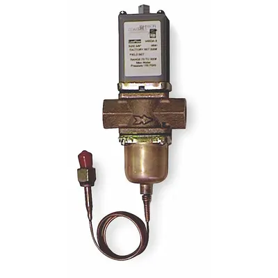 JOHNSON CONTROLS Pressure Regulating Valve: Pressure, Two-Way, 15 gpm Max. - Pressure-Actuated Water Regulating Valves