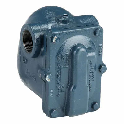 ARMSTRONG INTERNATIONAL Steam Trap: Cast Iron, 1 1/2 in FNPT, 2,000 lb/hr, 30 psi Max., 377°F Max. - Cast Iron C-Pattern Float & Thermostatic Steam Traps